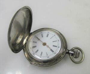 【送料無料】腕時計　ヴィンテージスターリングシルバーポケットウォッチバードデザイン