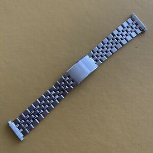 Other - 【送料無料】腕時計　ヴィンテージステンレススチールブレスレットエンドvintage stainless steel watch bracelet 1621mm end links