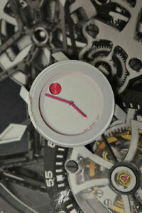 【送料無料】腕時計　ガラスクラウンモバドピンクmovado bold all whitepink watch 385mm with crown working with damaged glass