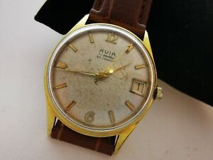 【送料無料】腕時計　アビアマチックアローハンドレアメンズハンドワインディングavia matic 30 jewels arrow hand rare mens 1960s handwinding