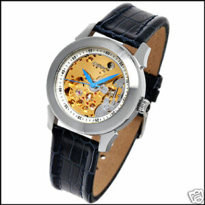 【送料無料】腕時計 エベルオリエルメンズスケルトンウォッチeberle oriel mens automatic skeleton watch 995