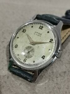 【送料無料】腕時計 アミダヴィンテージオーバーサイズスイスamida vintage watch oversize mm 37 swiss 15 jewels small second used condition 【送料無料】腕時計 アミダヴィンテージオーバーサイズスイスamida vintage watch oversize mm 37 swiss 15 jewels small second used condition