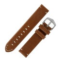 【送料無料】腕時計 ディアレンジャーレトロカーフレザーパラレルウォッチストラップゴールドブラウンhirsch ranger retro handstitched...