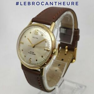 【送料無料】腕時計 ?ケルトンノワールポイドラウズモントルヴィンテージアンシエンヌカルメカニクサーカ? kelton noyers poids lourds montre vintage ancienne cal mecanique circa 1980