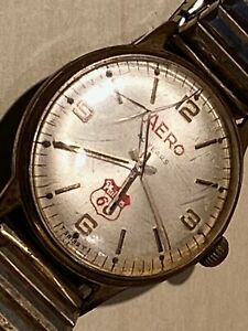 楽天hokushin【送料無料】腕時計　フィリップスメンズジュエリーold vtg 1963 phillips rt 66 mens wristwatch watch jewelry aero 40 years
