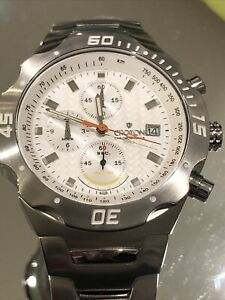 【送料無料】腕時計　クロトンクロノマスターウォッチcroton chronomaster watch 20atm 660ft nwot keeps perfect time