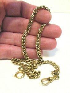 【送料無料】腕時計　ゴールドチェーンヴィンテージミリメートルグラムgold filled watch chain vintage 13 long 3 mm wide 178 grams