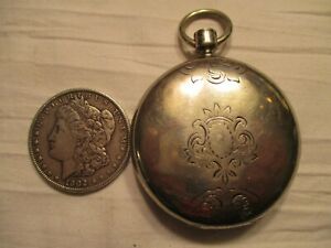 【送料無料】腕時計　アンティークコインシルバーケース