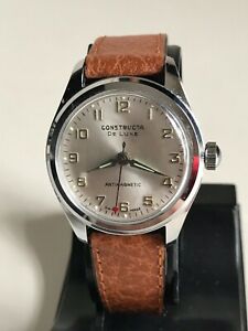 【送料無料】腕時計　ヴィンテージコンストトデラックスメンスイスvintage constructa de luxe mens antimagnetic swiss made watch