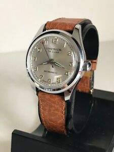 【送料無料】腕時計　ヴィンテージコンストトデラックスメンスイスvintage constructa de luxe mens antimagnetic swiss made watch