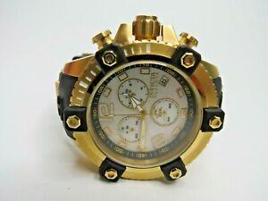 【送料無料】腕時計　インビクタリザーブアーセナルウォッチゴールドクロノグラフスイスinvicta reserve 48mm arsenal watch gold 80360 chronograph mop swiss made