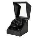 【送料無料】腕時計 ダブルワインダーボックスdouble automatic watch winder box with adjustable speed