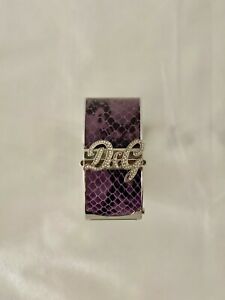 【送料無料】腕時計 パープルカフフォーエバーウォッチdamp;g purple cuff forever watch