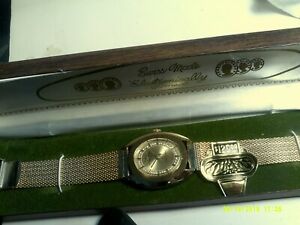 【送料無料】腕時計　ヴィンテージレディクロノトロンボックスvintage ladys kronotron wind up watch unused in box