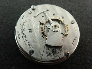 【送料無料】腕時計 ヴィンテージサイズエルギンポケットウォッチムーブメントグレードランニング