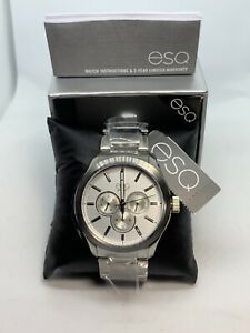 【送料無料】腕時計 メンズマルチファンションクォーツスポーツクロノステンレススチールウォッチesq mens multifuntion fe 0010 quartz 46mm sport chrono stainless steel watch 【送料無料】腕時計 メンズマルチファンションクォーツスポーツクロノステンレススチールウォッチesq mens multifuntion fe 0010 quartz 46mm sport chrono stainless steel watch