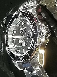 【送料無料】腕時計　インビクタメンズプロダイバーオートステンレススチールinvicta mens pro diver blk dl auto 3h ss 200m stainless steel watch