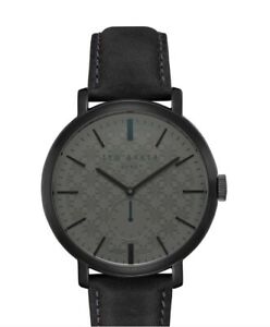 【送料無料】腕時計　テッドベイカーメンズデイヴィッドステンレススチールレザーカジュアルウォッチted baker mens david stainless steel and leather casual watch te15193008