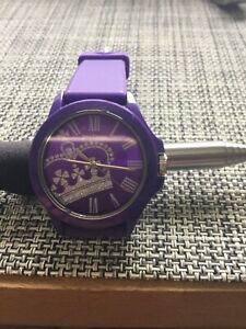ジューシークチュール 【送料無料】腕時計　ジューシークチュール??juicy couture watch purple in good working condition as photo ?? fitted