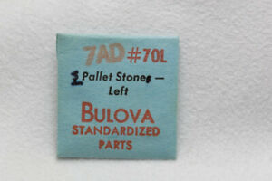 【送料無料】腕時計 ブローバパートキャリバーパレットストーンbulova wristwatch part 70l for calibre 7ad pallet stone left