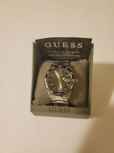 【送料無料】腕時計 シルバーguess wrist watch for men silver 【送料無料】腕時計 シルバーguess wrist watch for men silver