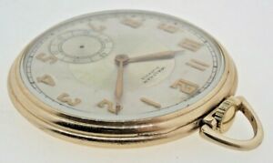 【送料無料】腕時計　アンティークウォルサムコロニアルリバーサイドポケットウォッチゴールド