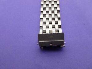 【送料無料】腕時計　ミケーレシルバーステンレススチールブレスレットpreowned michele 20 mm silver stainless steel bracelet 205b