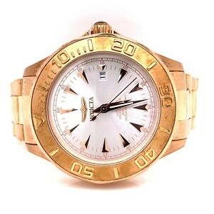 【送料無料】腕時計　インビクタシグネチャーメンズローズゴールドトーンウォッチボックスinvicta 7111 signature men’s 47mm 200m automatic rose gold tone watch box 308