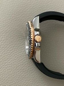 【送料無料】腕時計　パルニスムーブメントウォッチゴールドトリムparnis automatic movement 42mm watch with date gold trim