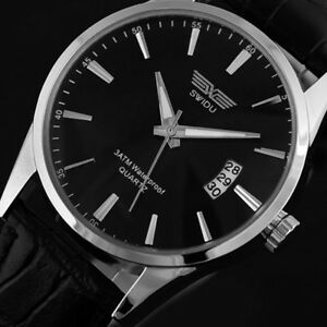 【送料無料】腕時計　アッチャイオウオモスヴィドゥアヴィエートロクアゾイノックスオロオシントゥリーノペッレダティブリacciaio uomo swidu aviatore quarzo inox orologio cinturino pelle datario jw