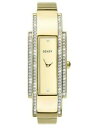 【送料無料】腕時計 レディースクリスタルセットスチールゴールドメッキケースseksy 2737 ladies crystal set steelgold pla...