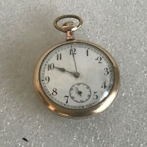 【送料無料】腕時計　ヴィンテージゴールドメッキポケットウォッチ