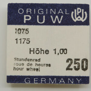 【送料無料】腕時計 パートホイールオブアワーズルエダデオースpuw 1075, part 250 stundenrad, hour wheel, rueda de hores, puw 1175
