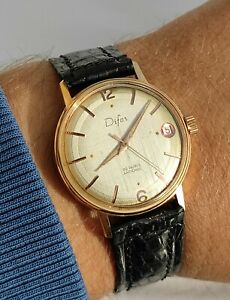 【送料無料】腕時計　アンシエンヌモントルメカニックディフォープラークヴィンテージクラシックメンズancienne montre mecanique difor plaque or vintage classic mens wristwatch