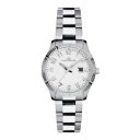 【送料無料】腕時計 オロロギドナロレンツギネヴラブラッチャレアッチャイオビアンコサブorologio donna lorenz ginevra 027066aa bracciale acciaio bianco sub 50mt