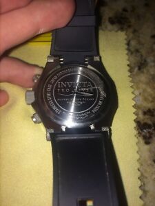 【送料無料】腕時計　プロダイバークォーツウォッチブラックトーンステンレススチールケース