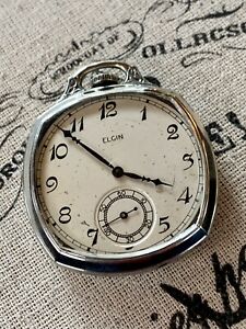 【送料無料】腕時計　エルギンサイズアールデコケース