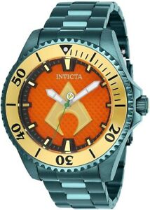 【送料無料】腕時計　インビクタメンズコミックアクアマングランドダイバーグリーンウォッチ invicta m..