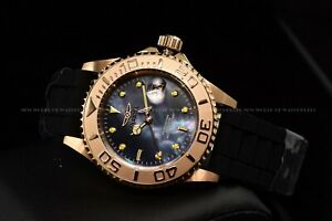 【送料無料】腕時計　インビクタプロダイバーマザーオブピールスクリューダウンシリコーンストラップローズゴールドウォッチinvicta 40mm pro diver mother of peal screw down silicone strap rose gold