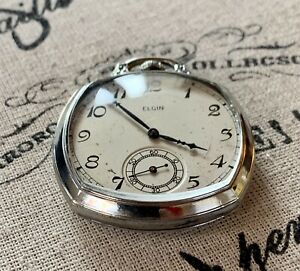 【送料無料】腕時計　エルギンサイズアールデコケース