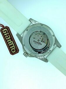 【送料無料】腕時計 ジャイアントトダイバースケルトンウォッチホワイトgiantto gm3 diver limited edition automatic skeleton watch white