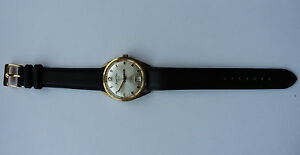 【送料無料】腕時計　サービスジャケコブルゴールドメッキserviced 1970s gents jaquet cobur gold plated automatic date magnifier watch