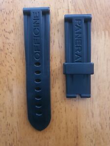 【送料無料】腕時計　ィチーネパネライブラックラバーストラップ