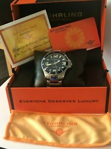【送料無料】腕時計 スチュリングオリジナルメンズスイスクォーツステンレススチールスポーツアナログダイブstuhrling original mens swiss quartz stainless steel sport analog dive 【送料無料】腕時計 スチュリングオリジナルメンズスイスクォーツステンレススチールスポーツアナログダイブstuhrling original mens swiss quartz stainless steel sport analog dive