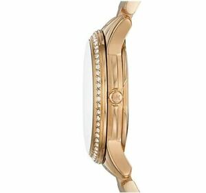 【送料無料】腕時計 マイケルコースゴールドトーンステンレススチールウォッチmichael kors womens runway twohand goldtone stainless steel watch