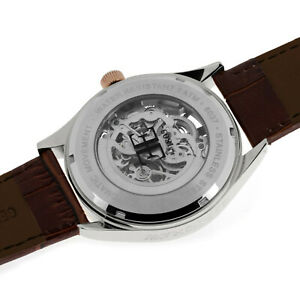 【送料無料】腕時計　トーマスアーンショーメンズアーマーホワイトレザーハンドウィンドファッションウォッチthomas earnshaw mens armagh es803704 white leather hand wind fashion watch