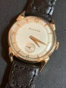 【送料無料】腕時計 ヴィンテージメンズブローバトップマニュアルサービスランニングvintage mens bulova 10bm usa 10k rgp top l0 1950 manual wind serviced running