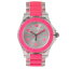 ̵ӻס塼塼åԥ󥯥ߥͥ륬饹ĥåjuicy couture rich girl 1900867 womens 41mm pink mineral glass quartz watch