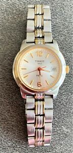 【送料無料】腕時計 サファイアクリスタルステンレススチールツートーンリンクウォッチtissot 1853 pr50?sapphire crystal stainless steel two tone womens link watch