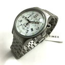 【送料無料】腕時計 メンズタイムスミリタリークラシッククロノグラフスチールウォッチmens timex military mk1 classic chronograph steel watch tw2r68900